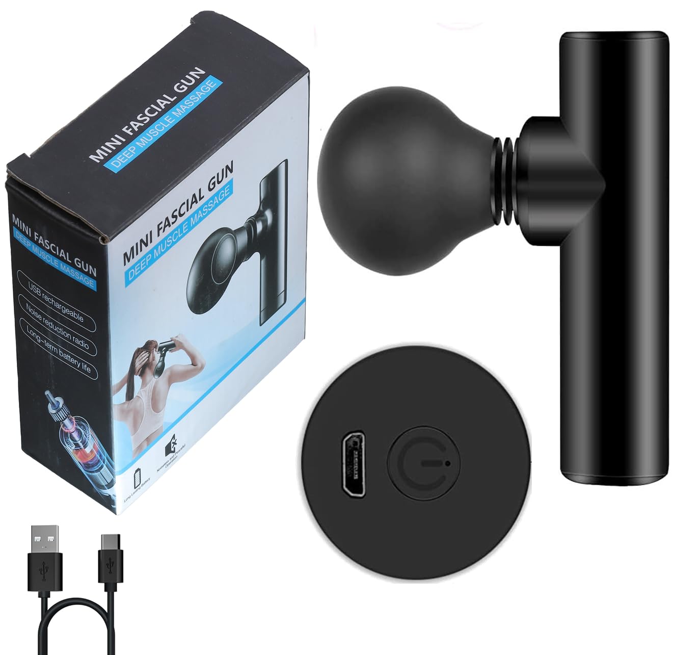 Massage Gun – Deep Tissue Massager for Instant Relief