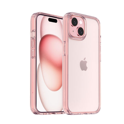 Back Cover for iPhone 13 Case (Scratch Proof | TPU + Tough Polycarbonate Back I 6 ft Drop Protection Tested I Black - Transparent I No Yellowing)